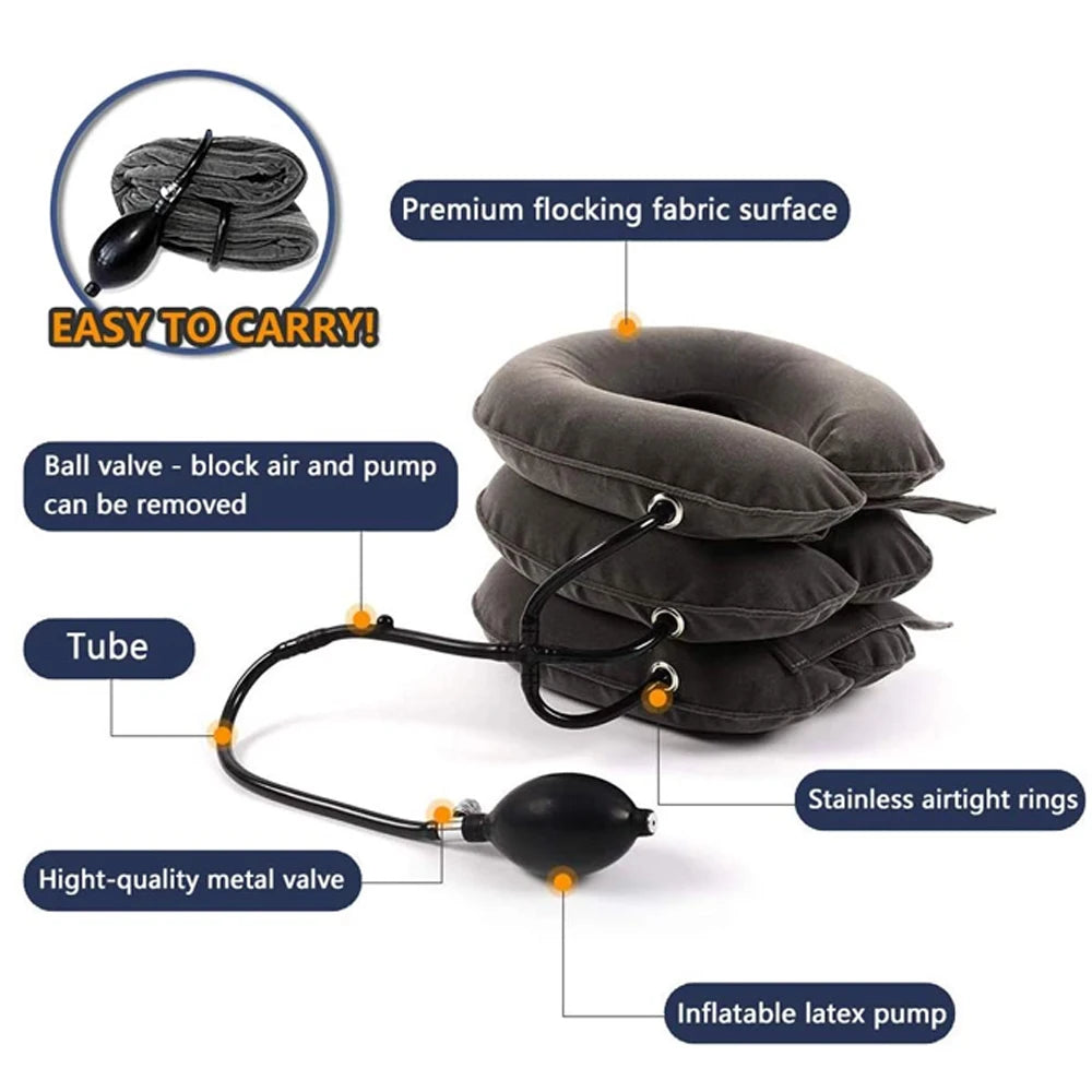 InstantRelief™ Inflatable Neck Stretcher